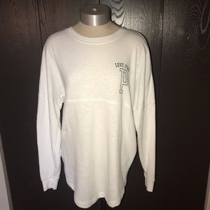 White long sleeve shirt